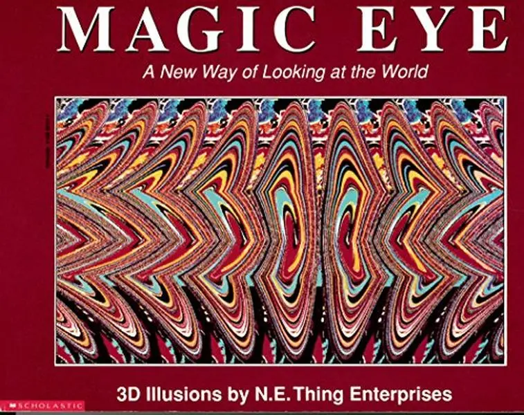 USED Book - Magic eye: A new way of looking at the world by N. E. Thing Enterprises (Paperback) - english