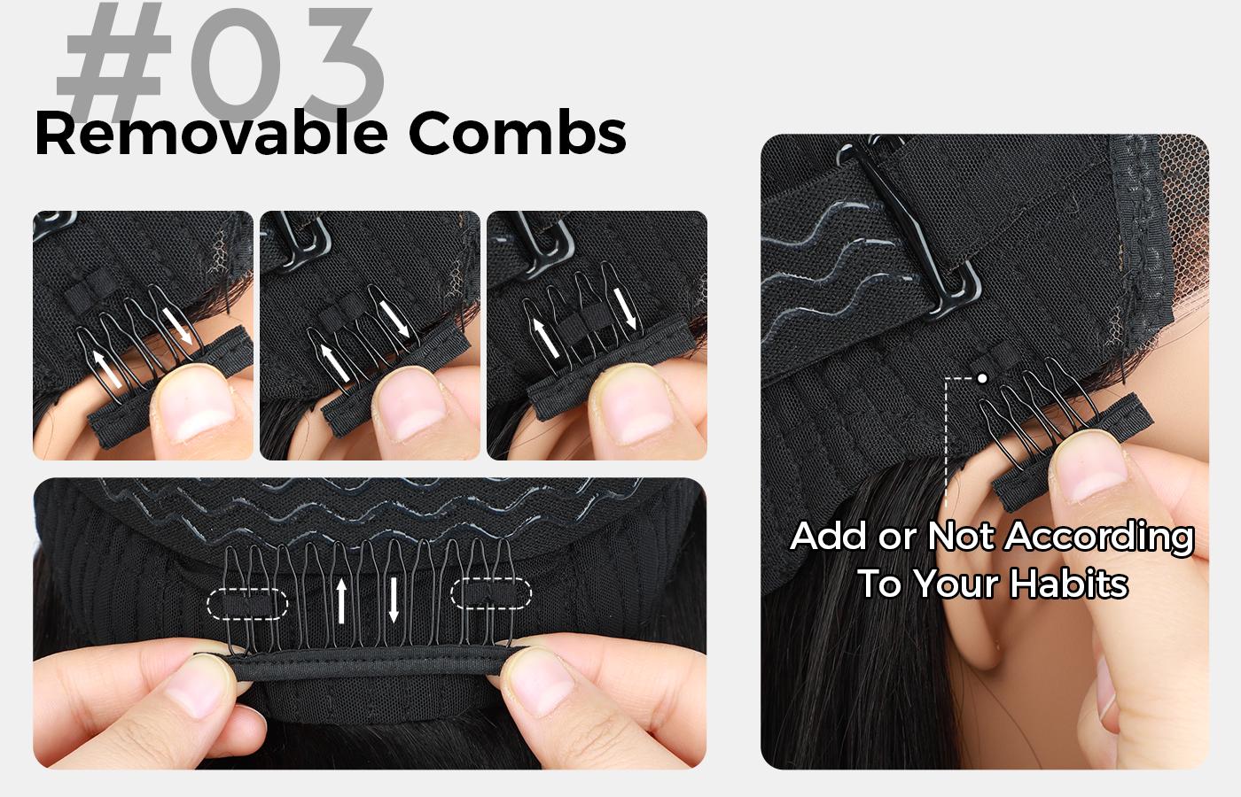 OQ HAIR 220% Density Pre Cut 9x6 TPart Lace Water Wave Wear Go Glueless Wigs With Drawstring Pre Plucked With Natural Hairline