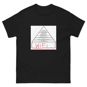 Gen Z hierarchy of needs Classic Cotton Top Unisex generation x millennial t-shirt
