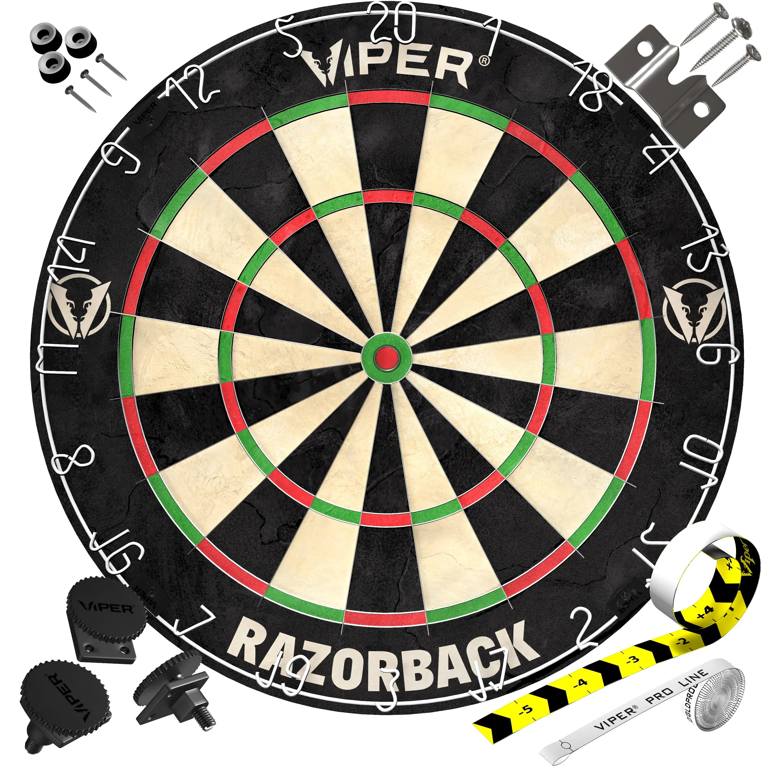 Viper Razorback Sisal Dartboard WDF Accredited Viper Razorback Sisal Dartboard WDF Accredited