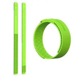 SnapClips Storage Straps, Reusable Cable Ties, Hose Storage, Accessories Holder for Home, Office, Garage Organization, 12" (Pack of 2, Green or Gray)