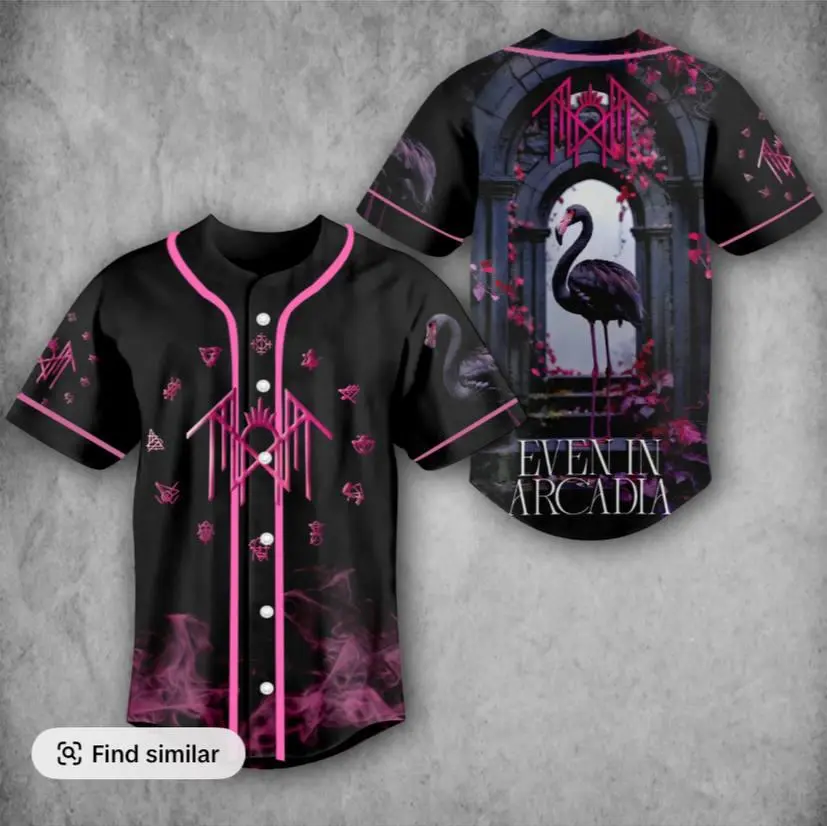 Sleep Token Even In Arcadia  Baseball Jersey - Sleep Token For Fans Limited Edition Casual Jerse