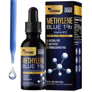 Methylene Blue 1% Drops offer a pharmaceutical-grade, 99.99% pure supplement designed for human use. This USP quality formula includes added B12 and magnesium to support overall wellness. Free from formaldehyde and manufactured in the USA