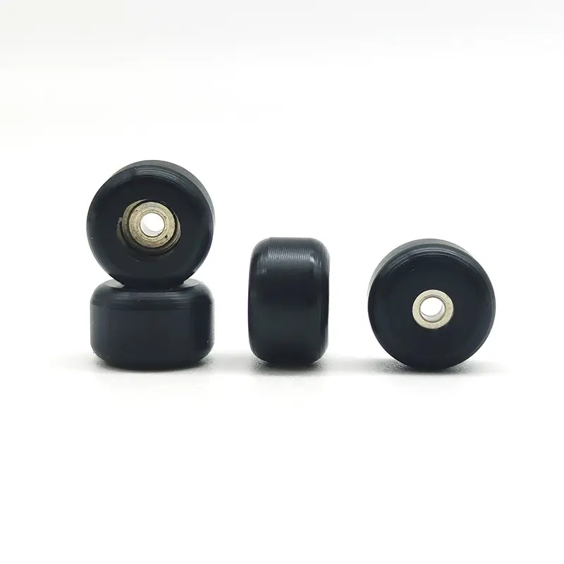 4pcs Finger Skateboard Wheels 7.9mmx5mm, Rolling Wheels, Inner Bearings, Unisex Toy Parts, Replaceable Wheels, Ideal for DIY Projects & Creative Play, Durable Design