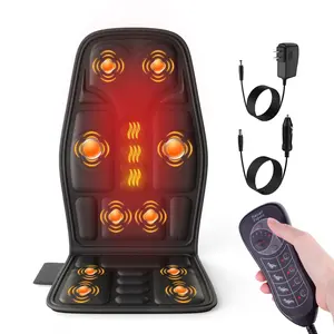Comfortable Massage Cushion with Feature, Equipped with 10 Vibrating Motors for Warming The Seat, Designed for Back Massage on Chairs, Ideal for Father'S Day And Mother'S Day Gifts, And a Great Birthday Present for Both Men And Women.