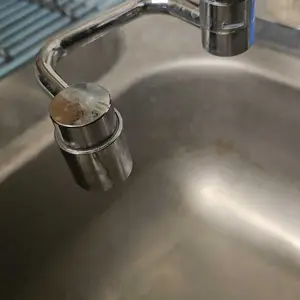 Rotatable Faucet Aerator Extension - for Effortless, All-Angle Control, Rotating Swivel Faucet Aerator Extender, Kitchen Bathroom Sink Faucets Sprayer Attachment with 2 Mode Splash(1PC)