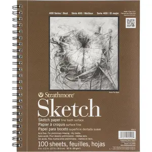 Series 400 Sketch Pads 9 in. x 12 in. 100 Sheets