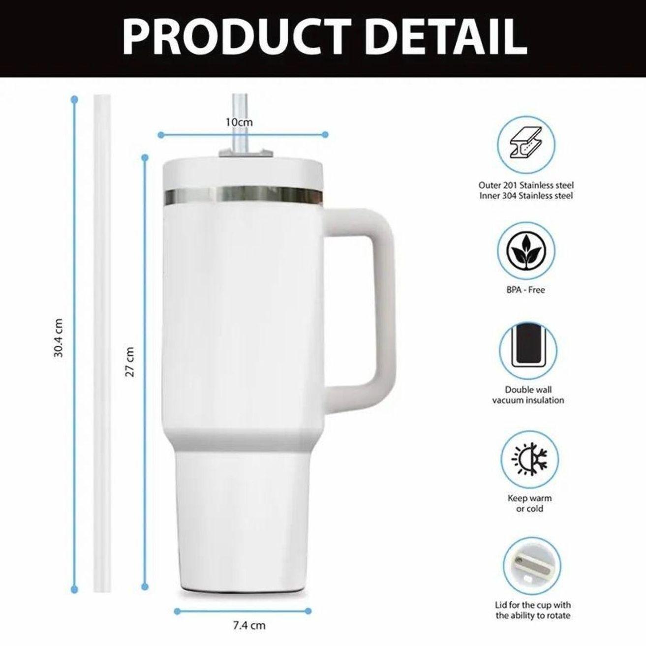 1pc 40oz Slipknot Band Tumbler with Lid, Insulated Travel Mug, Gift for Women Men, Ideal for Halloween, Independence Day, Memorial Birthday Gift, Coffee Cup, weird stuff