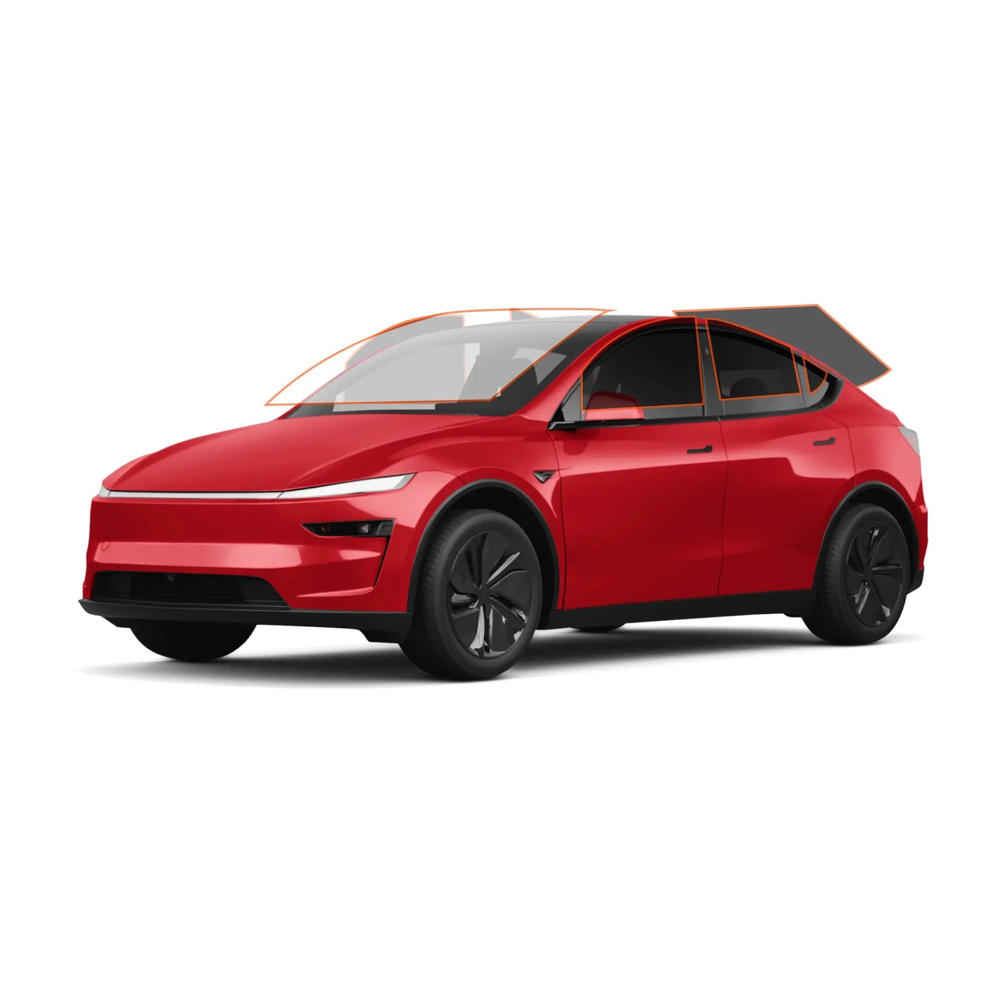 Nano Ceramic Car Window Tint for Tesla Model Y All Windows - Sun Protection, Solar Shielding, UV Rejection, Heat Blocking Dark Tint Films, Dark Tint Window Films & Solar Protection