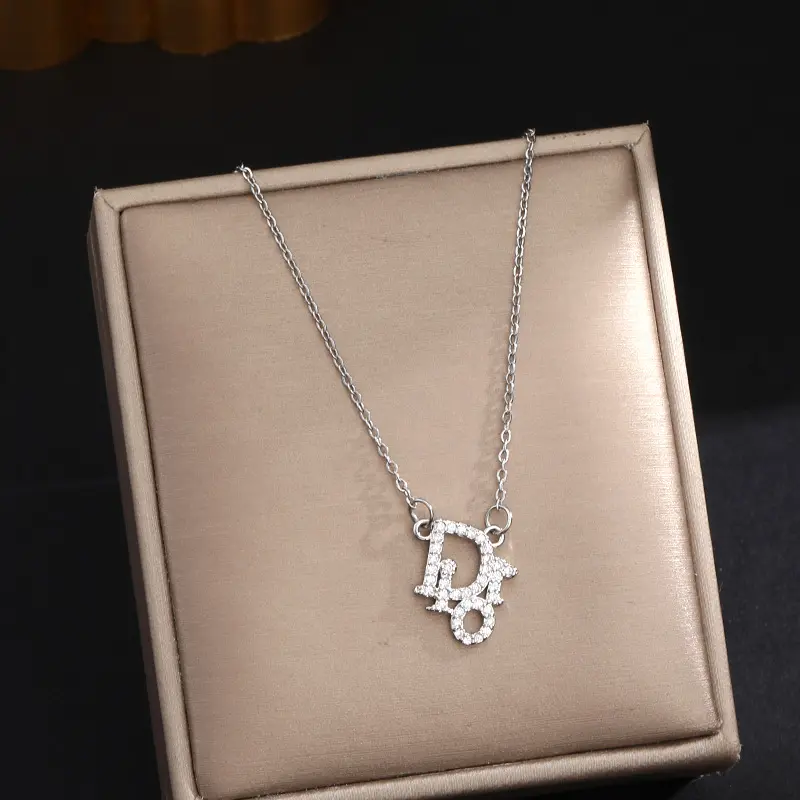 8441-Silver - Double Pendant