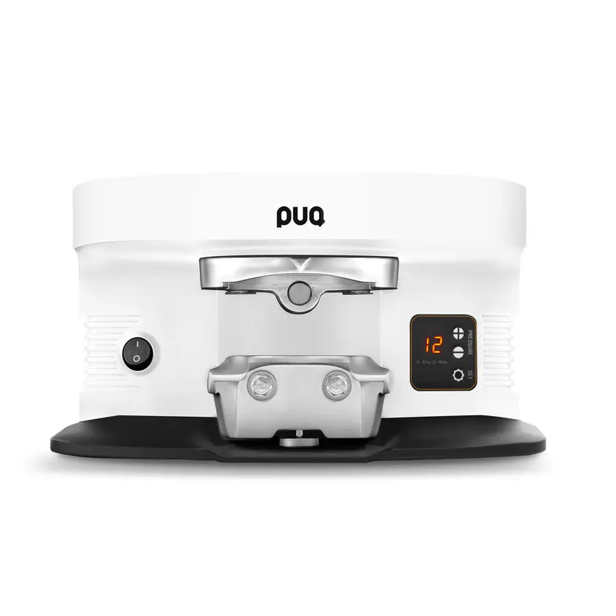 PUQpress M4 Automatic Tamper for Fiorenzato F64 & F71 & F83 - Matte White