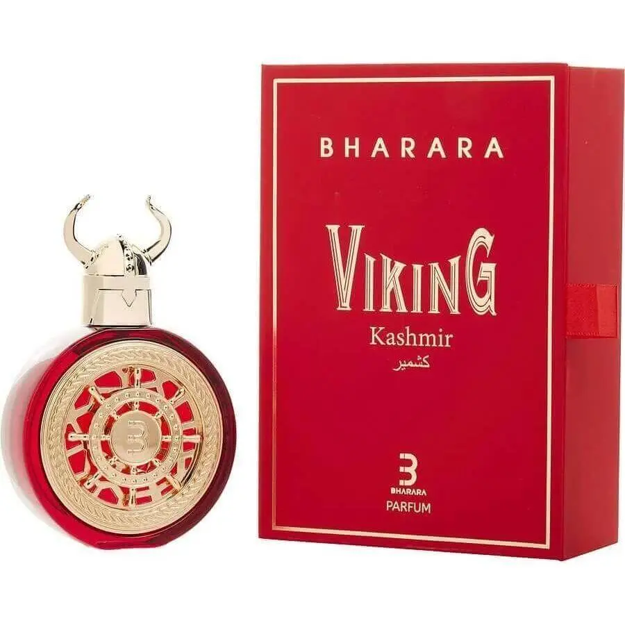 BHARARA Viking Kashmir Unisex EDP Perfume - 3.3oz/3.4oz, Punchy Aromatic Longlasting Potent Packaged Unisex Fragrance, Captivating Rich Aroma, New in Box, Punchy Unisex Fragrance