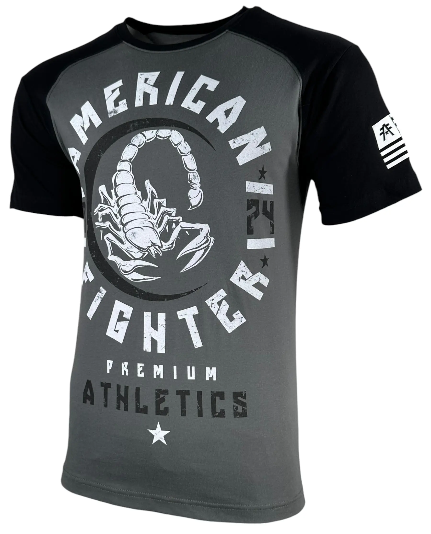 American Fighter Men's Michigan 100% Cotton Graphic T-shirt with Casual Athletic Fit and Short Sleeves, Shortsleeve
