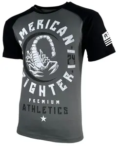 American Fighter Men's T-shirt Michigan Black