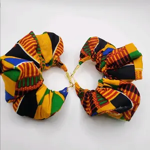 African Fabric Earring