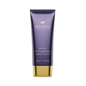 Westmore Beauty Body Coverage Perfector 3.5oz+ X-Large Buffer Brush - Flawless Body MakeupConcealer for Scars, Spots, Veins, Tattoos andMore Blend Cosmetic