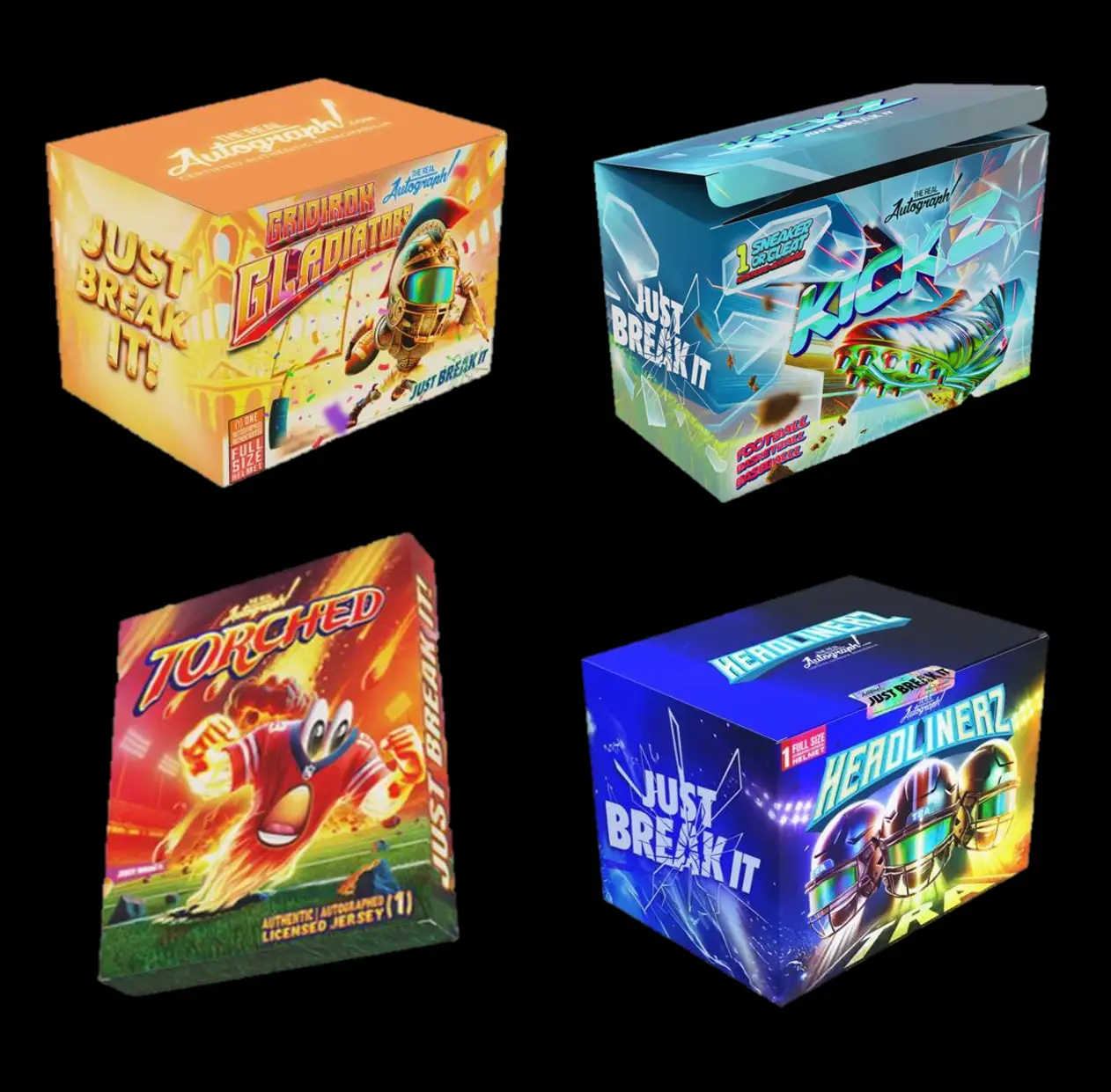 Free Team In Break The Real Autograph