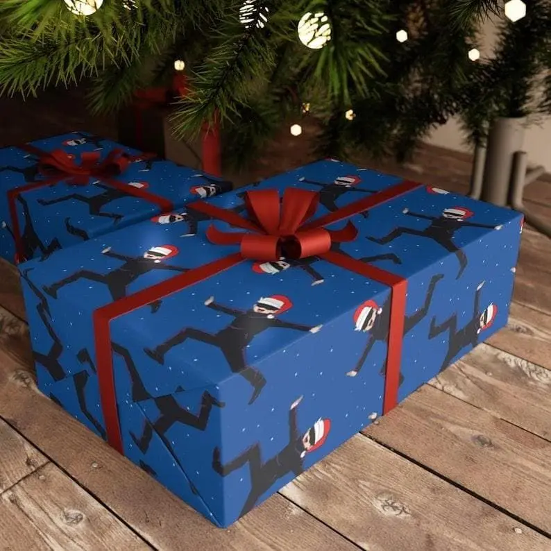 Jujutsu Kaisen Christmas Gift Wrapping Paper, Gojo Satoru Gift Wrap, Gift Valentine Day