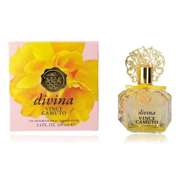 Women's Divina by Vince Camuto EDP Spray - 3.4 oz, Infused with Grapefruit, Heliotrope, Musk, Violet Notes
