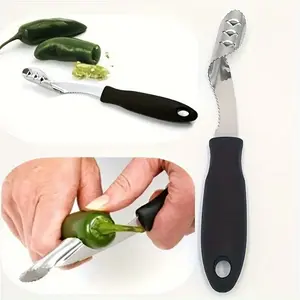 Seed Remover Tool, Core Remover Kitchen Utensil, Vegetable Cutter, Cooking Gear for Restaurant Service, Outdoor Kitchen Equipment, 1pc Seed Removal Device