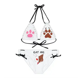 “Eat Me” Bikini (White)
