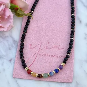 Root to Crown Chakra Necklace Pendant Green Imperial Jade