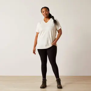 10054438 REBAR COTTON STRONG V-NECK SS TEE