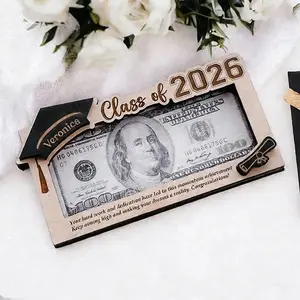 Graduation Money Holder 2026, Grad Money Gifts, Unique Greeting Cards for Him/Her, Cash Gift Ideas for Graduation,Class of 2026 Senior High School/College Diploma Presentation Box