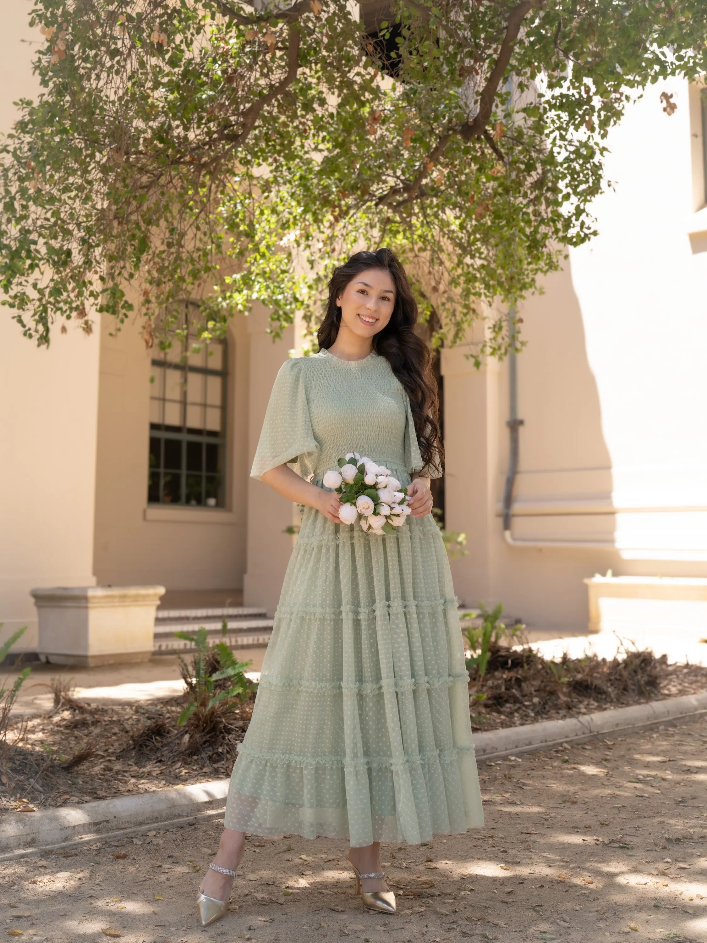 Vintage Romance Dress - Clover