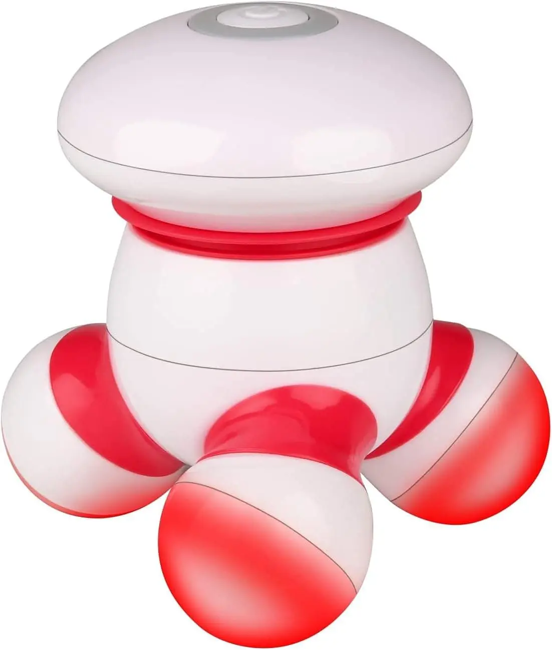 Mini Handheld Massager Portable Vibrating Body Massager LED Light Pain Relief