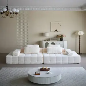 Orienflex-Cloud Sectional Couch with L-Shape Chaise,Modern Modular Sofa with Deep Seat, Upholstered Couches for Living Room Bedroom,No Assembly Required boneless couch