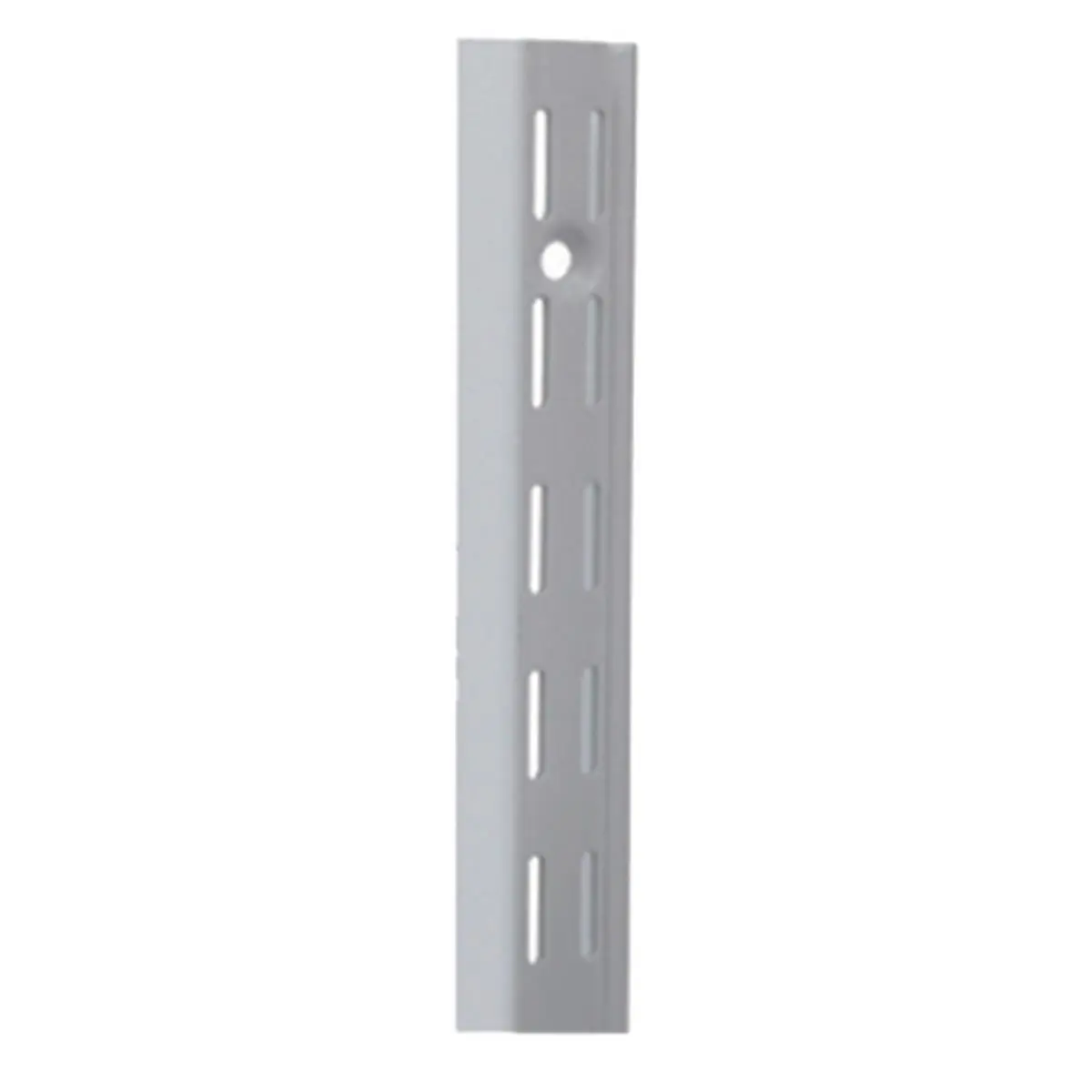 212 MAIN White Metal Dual Track Shelf Standard (48 in, 450lb Capacity) - Wall Mount Organizer, Decor Utility Shelves Accessory, Pack of 10, Home Supplies