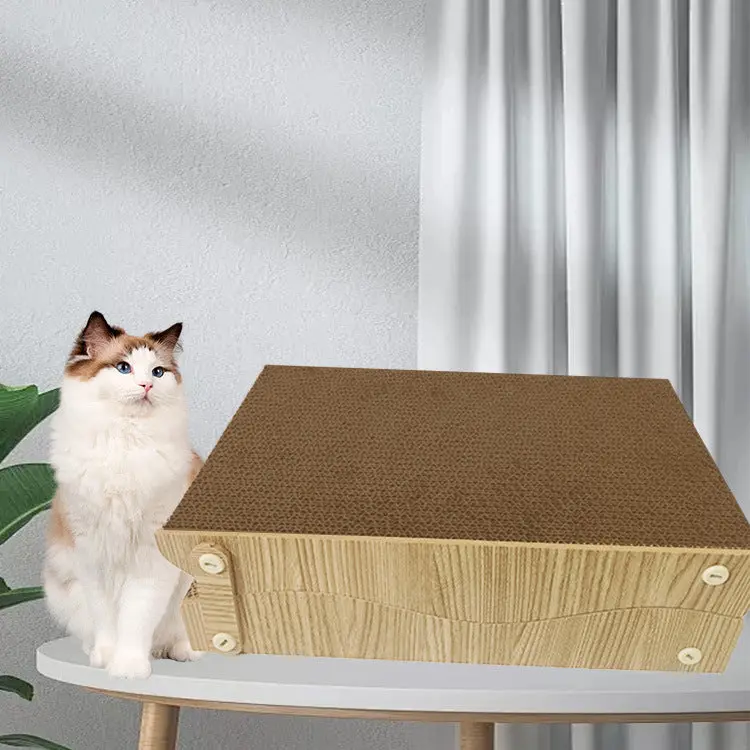 FlipBook Cat Scratcher –Foldable Scratch Pad,for indoor cats,furniture protector,eco-friendly,non-toxic material