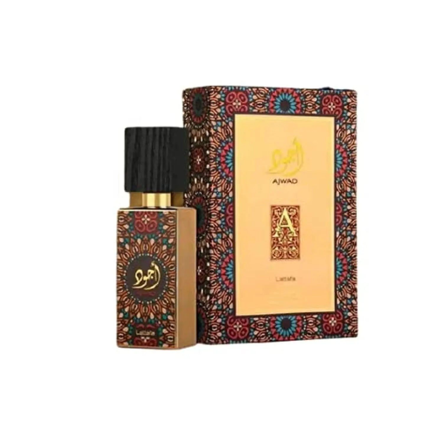 Lattafa Ajwad Eau De Parfum Spray for Unisex, 2.0 Ounce