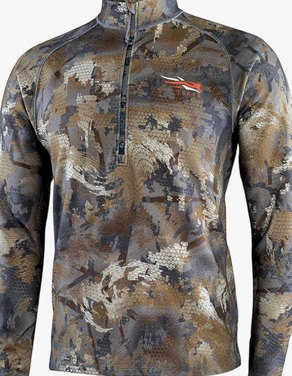 Merino heavyweight half zip