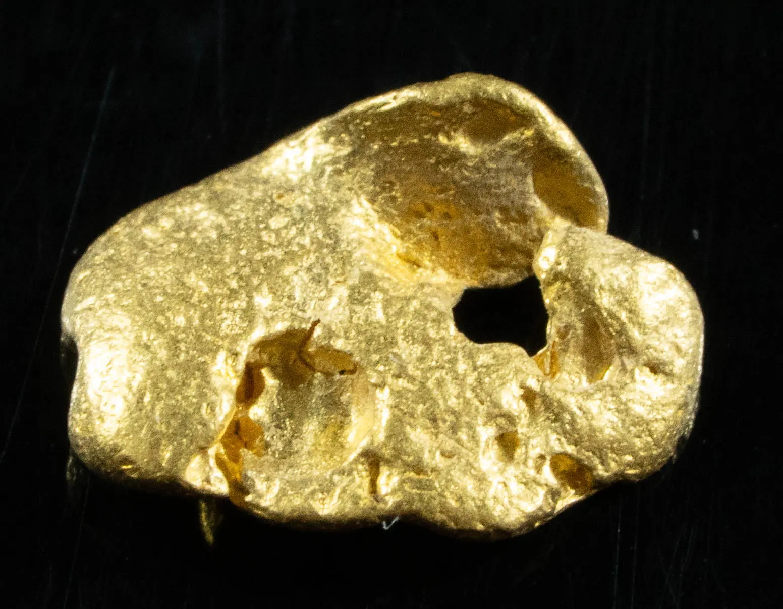 #761 Natural Gold Nugget Australian .37 Grams Genuine