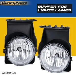 Fog Lights Lamps Left &Right Fit For 2003-2006 GMC Sierra 1500 2500 3500 Pickup