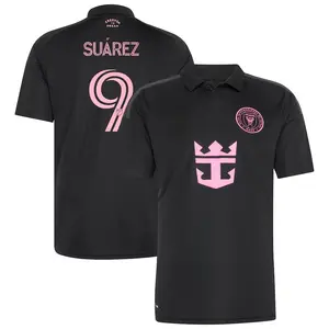 Unisex Soccer/Football Inter Miami Club Luis Suarez MLS Home/Away 2026 Presagio Replica Jersey - Black