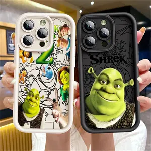 M-MoviesS Shreks-S Phone Case for Apple iPhone 17 Air 16 15 14 13 12 11 Pro Max Plus  Silicone Shockproof funda
