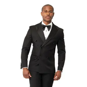 Slim Fit Double Breasted Men's Dinner Blazer Tuxedo Jacket Peak Lapel Formal Prom Wedding By AZARMAN