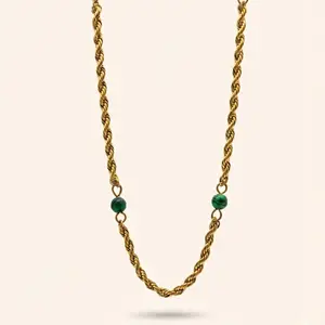 Verdant Rope Necklace