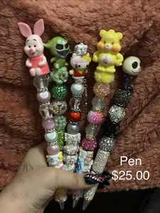 Beaded pen
