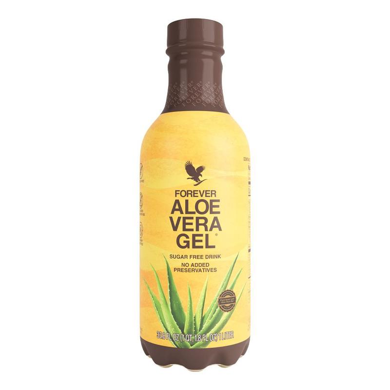 Forever Aloe Berry Nectar - 90.7% Pure Aloe Vera Gel with Cranberry & Apple Juice - Eco-Friendly, No Preservatives, 100% Recyclable PET Bottle - 16.9 Fl Oz