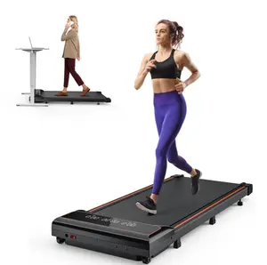 Walking Pad Treadmill with Remote Control, Under Desk Treadmill for Home&Office, Speed Range 0.6~3.8mph