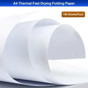 NETUM A4 Thermal Paper Roll for Portable Printers - Premium Continuous Printing Paper for Business, Travel & Office (2 Rolls/Pack)