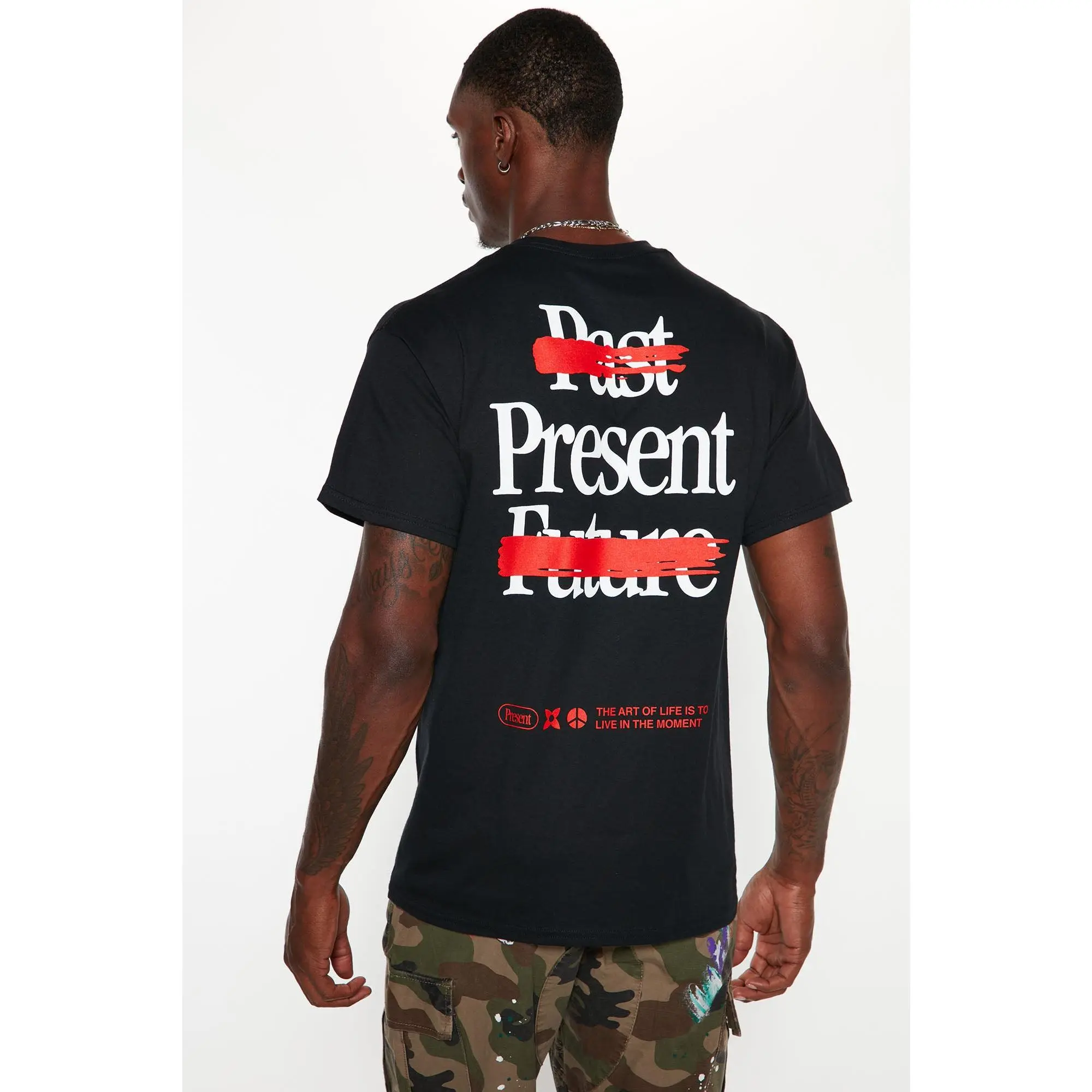 Be Present Short Sleeve Tee - Black