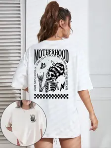 Motherhood Sometimes I Rock It Sometimes It Rocks Me Shirt, Mama Shirt, Mom Shirt, Rocker Mom Gifts, Mothers Day Gift