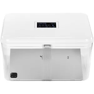 Timed Lock Box, Phone Lock Box with '-in Calendar' Feature, XL Time-Locking Container 13’’x 8.5’’x 7.5’’, Timed Lock Safe for Cell Phones, Snacks and Tempting Items