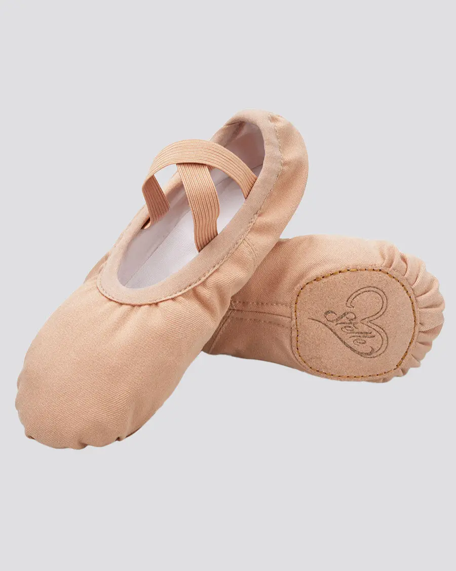 Adults Iris Stretch Canvas Ballet Shoe