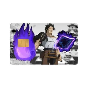 Yami Black Clover Anime Credit Card Sticker